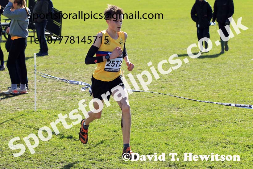 Mens Under-17s 2022 CAU Inter Counties Cross Country, Prestwold Hall, Loughborough.  Photo: David T. Hewitson/Sports for All Pics